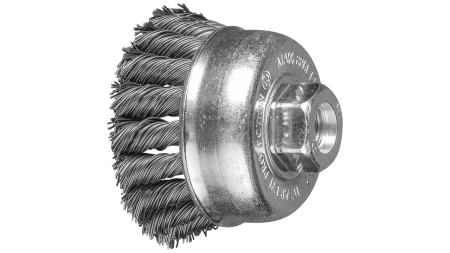 Knotted Wire Cup Brush for Angle Grinders